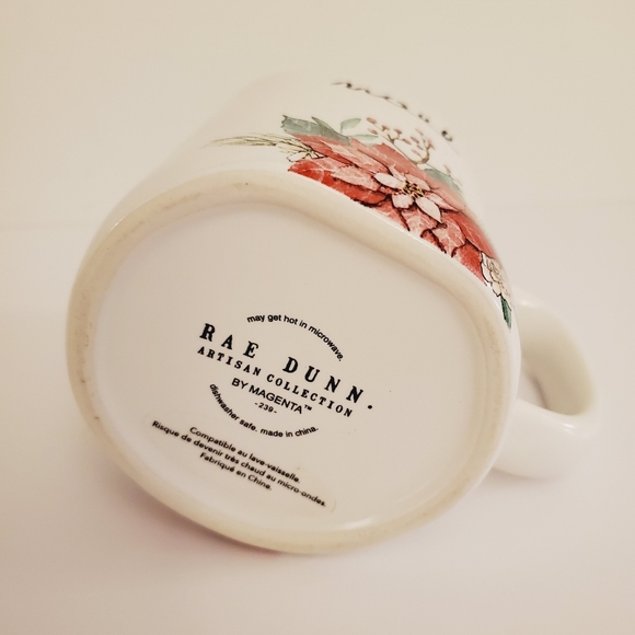 Rae Dunn Noel Ceramic Mug Artisan Collection by Magenta - Picture 4 of 5